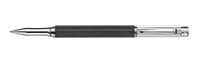 Caran d'Ache Varius Roller Pen, Ivanhoe Black with Silver-Plating, Fine Point (4470.082)