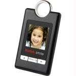 Silver Digital Camera on a Key Chain