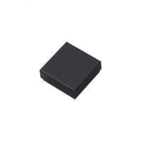 Yonger Jewelry Gift Box Black Hard Paper Box Necklace Bracelet Earrings Carton Kraft Paper Box with Cotton Core
