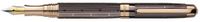 Laban Brass with IP Brown Dots Medium Point Fountain Pen - IPBR-F9191-10PG