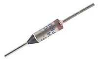 NTE Electronics NTE8098 Thermal Cutoff Fuse, Axial Lead, Non-Resettable, 100 Degree C Functioning Temperature, 15 Amps