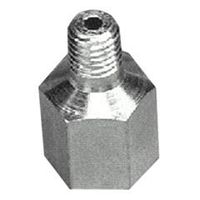 Alemite 51943 90 Degree Elbow Adapter, 1/4"-28 SAE-LT Taper Thread(m) x 1/8" Female NPTF