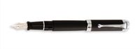 Aurora Talentum Rubberized Soft Touch Broad Point Fountain Pen - AU-D11RN-B
