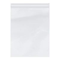 10" x 13", 2 Mil Clear Plymor Brand Zipper Reclosable Storage Bags, Pack of 100
