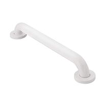 Moen R8936W Home Care 36-Inch Concealed Screw Bath Safety Bathroom Grab Bar, Glacier White