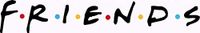 USTORE Vinyl Sticker Decal Friends TV Show Weather Resist for Windows Car Cell Phone Bumpers Laptop Wall, 4" Wide