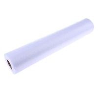 LOVIVER Tulle Roll 18 in X 50 Yd Tutu Skirt Fabric Wedding Chair Bows Decorations - White A