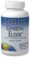 Ginseng Elixir 865mg Planetary Herbals 60 Tabs