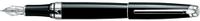 Caran D'ache Leman Ebony Black Lacquered RT Fine Point Fountain Pen - CA-4799772