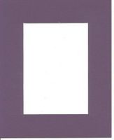 22x28 Purple Picture Mats with White Core Bevel Cut for 16x20 Pictures