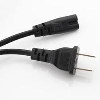 2-Prong AC Power Cord Cable Plug For HP OfficeJet 4215 4215xi All In One Printer
