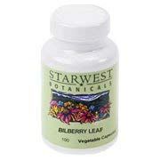 Bilberry Leaf 400 mg Organic - 100 caps