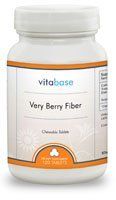 Very Berry Fiber Wafers Chewable - 120 Wafers per Bottle (5 Pack)