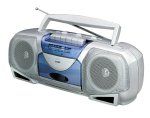 Coby CX244 Portable AM/FM Cassette Player/Recorder (Discontinued by Manufacturer)