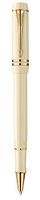 Parker Duofold White Ivorine, Rollerball Pen, with Fine refill (1907181)