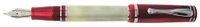 Laban Rainbow Pearl Red Medium Point Fountain Pen - LTF-320RD
