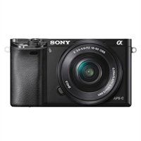 Sony Alpha a6000 Mirrorless Digital Camera with 16-50mm Power Zoom Lens (Renewed)
