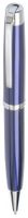 Marquis Metro WM/821/BE/C Ball Pen Blue Lacquer with Chrome, Packaged in Black Lacquer Box