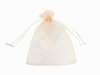 8 x 12 Inch 100 Drawstring Bags Gold Silver Fabric Jewelry Gift Pouch Candy Pouch Wedding Favors (Coral)