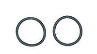 Perri's Safety Stirrup Bands, Black, One Size