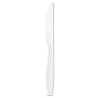 SOLO Cup Company - Impress Heavyweight Full-Length Polystyrene Cutlery, Knife, White, 1000/Carton HSWK-0007 (DMi CT