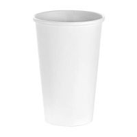 (1000 Count) 20 oz White Paper Hot Cups, Disposable Coffee Cups by Tezzorio, Hot Drink Paper Cups for Latte, Cappuccino, Tea, Chocolate