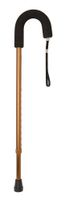 DMI Deluxe Adjustable Metal Classic Walking Cane, Walking Stick, Foam Padded Grip, Bronze
