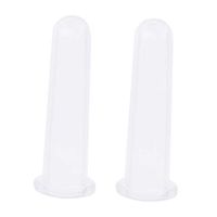 Silicone Facial Cupping Set, Neck Eye Face Vacuum Massage Cups, Anti-Wrinkle and Anti-Aging, Anti Cellulite - Clear