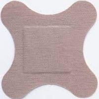 Hartmann 46112100 Adhesive Strip Flex-band Fabric 3 X 3 Inch 4-wing Tan 46100000 Box Of 50