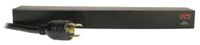 APC Rack Mount PDU, Basic 208V/30A, (4) Outlets, 1U Horizontal Rackmount (AP9570)