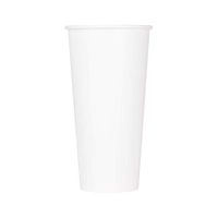 Karat C-KCP22W 22 oz Paper Cold Cup, White, White (Pack of 1000)