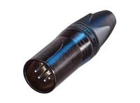 Neutrik NC5MXX-BAG 5-Pin Male Cable MT, Black Finish
