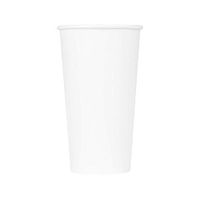 Karat C-K520WU 20 oz Paper Hot Cup, White (Case of 600)