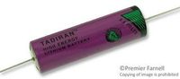 TADIRAN BATTERIES TL-5104/P-BP Non-rechargeable Battery, Lithium, 2.1 Ah, 3.6 V, AA, Axial Leaded, 14.5 mm (1 piece)