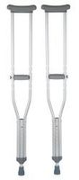 McKesson Aluminum Adult Underarm Crutches 5' 2" to 5' 10" User Ht.