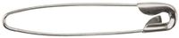 Darice 50-Piece Coilless Safety Pin, 2-1/4-Inch, Silver