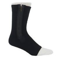 PRO Orthopedic #600Z Zipper Ankle Support, MEDIUM RIGHT, BLACK