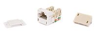 UNJ600-WH - Uniprise UNJ600 Category 6 U/UTP Information Outlet, white