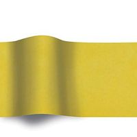 American # 5601BC, Buttercup, Solid Color Tissue Paper, Tissue Paper (480 Sheets per Ream)
