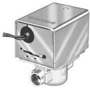 Honeywell V8043F1036 3/4" Sweat Zone Valve with Screw Terminals and End Switch, orange and black