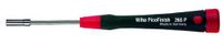Wiha 26576 Nut Driver With Precision Soft PicoFinish Handle, Inch,  3/16 x 60mm