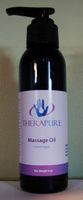 TheraPure Essential Massage Oil - Unscented 4 oz