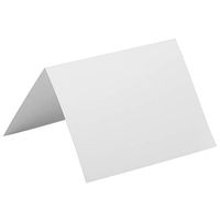 JAM PAPER Blank Foldover Cards - 4 5/8 x 6 1/4 (Fits in A6 Envelopes) - White - 100/Pack