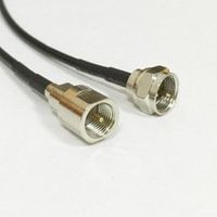 F Male Plug Connector Switch FME Male Plug Connector RG174 20CM 8" Adapter High Quality Ships Quickly From USA