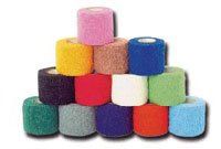 6810488 PT# 3200WH Bandage CoFlex Latex NS Elastic 2"x5yd Cohesive White Roll 36/Bx Made by Andover Coated Products