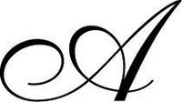 J.Herbin H403 Brass Seal for Sealing Wax Script Old Style Font 15/16" Diameter (Letter A)
