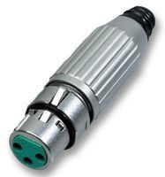 XLR Connectors 3 PIN FEMALE CORD PLUG (5 pieces)