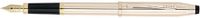 Cross Century II 14 Karat Gold w/18 karat gold plated nib Fine Point Fountain Pen - 1509-FF