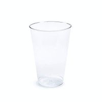 " OCCASIONS" 200 pcs Wedding Party Disposable Plastic tumblers Cups (14 Oz, Clear Tumbler)