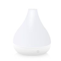 Crane Personal Ultrasonic Cool Mist Humidifier and Aroma Therapy Diffuser, for Home Bedroom Hotels Travel and Office, 0.35 Gallon – 1.5 Liter, White